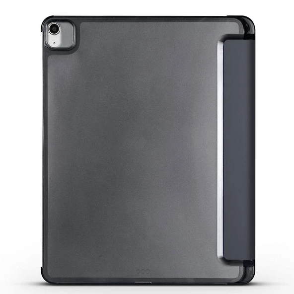 Apple iPad Air 10.9 2020 (4.Nesil) - Tablet Kılıfı Smart Cover Standlı 1-1 Kılıf - 5