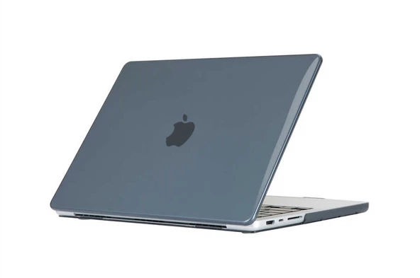Apple Macbook Pro 16.2 2023 A2780 - Alt ve Üst Koruyucu MSoft Kristal Kapak - 5