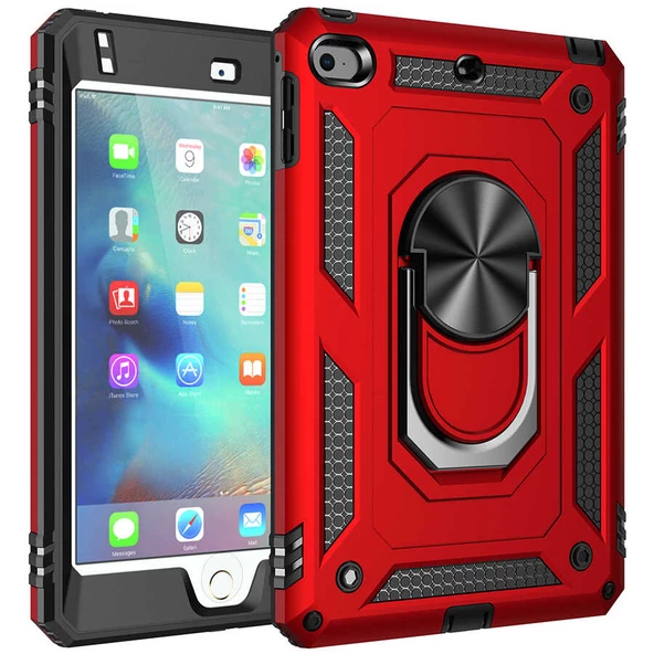 Apple iPad Mini 5 - Tablet Kılıfı Koruyucu Çift Katman Vega Kapak - 1