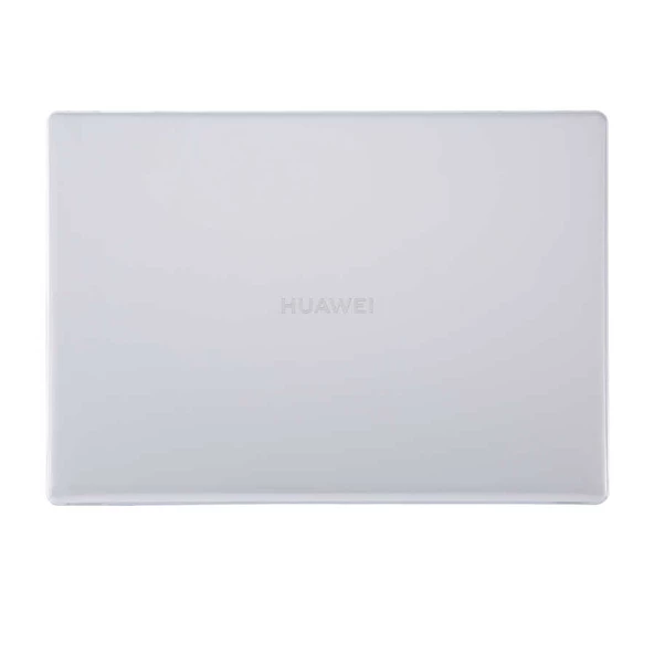 Huawei Matebook D14 2021 - Alt ve Üst Koruyucu MSoft Kristal Kapak - Resim 4