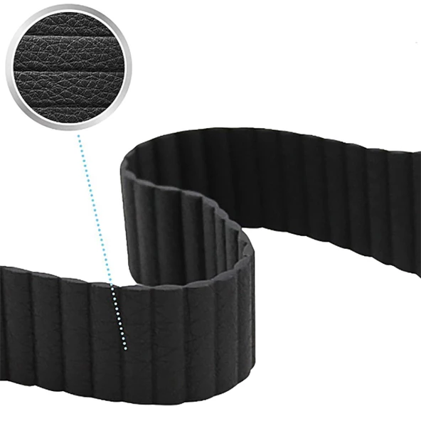 Apple Watch 40mm - Kordon Deri Lop Kordon KRD-09 - 5