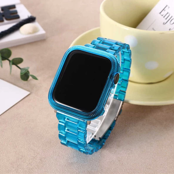 Apple Watch 44mm - Kordon Kayış KRD-33 - 8