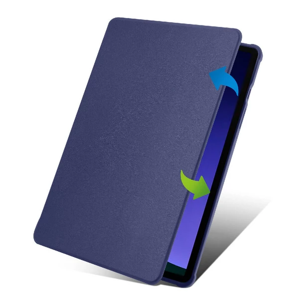 Samsung Galaxy Tab S9 - Tablet Kılıfı Kalem Bölmeli Dönebilen Termik Standlı Kılıf - 2