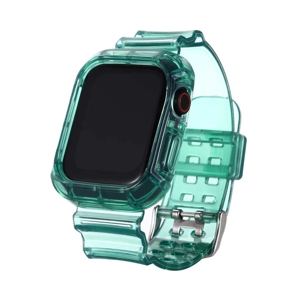 Apple Watch 44mm - Kordon Silikon Kordon KRD-27
