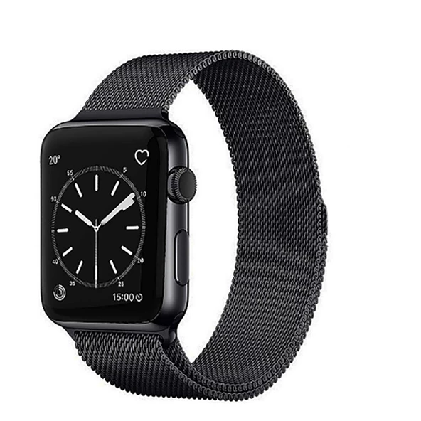 Apple Watch 42mm - Kordon Metal Kordon KRD-01 - Resim 2