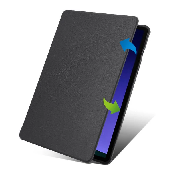 Samsung Galaxy Tab S9 - Tablet Kılıfı Kalem Bölmeli Dönebilen Termik Standlı Kılıf - 6