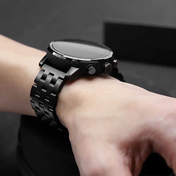 Samsung Watch 42mm 20mm - Kordon Metal Kordon KRD-20 - 7