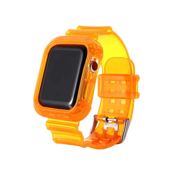 Apple Watch 42mm - Kordon Silikon Kordon KRD-27