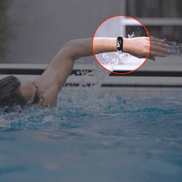 Xiaomi Mi Band 6 - Kordon Silikon Kordon KRD-27 - 3