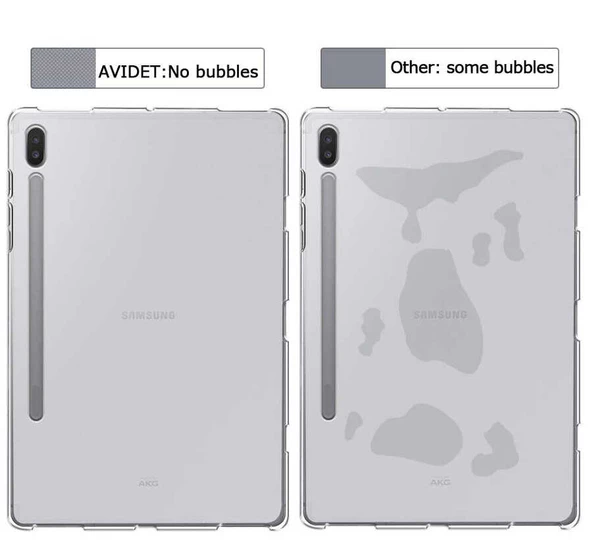 Samsung Galaxy Tab S7 T870 - Tablet Kılıfı Süper Silikon Kapak - 5