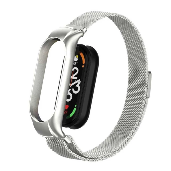 Xiaomi Mi Band 7 - Kordon Metal Kordon KRD-01 - 8