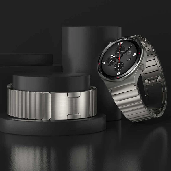 Samsung ​​Gear S3 - Kordon 22mm Metal Kordon KRD-35 - Resim 4