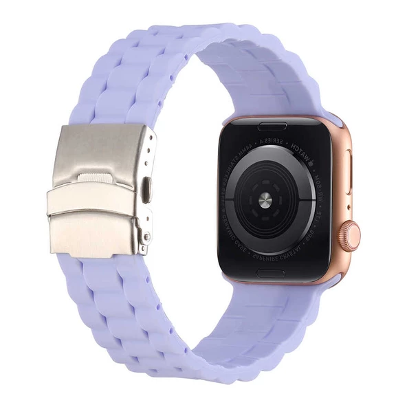 Apple Watch 40mm - Kordon Silikon Kordon KRD-72 - 3