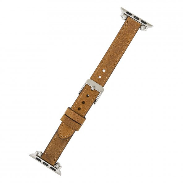 Bouletta Apple Watch Uyumlu Deri Kordon 38-40-41mm Ferro G19 - 9