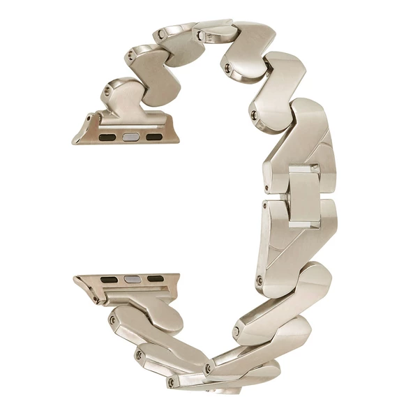 Apple Watch Ultra 49mm - Kordon Metal Strap Kayış KRD-80 - Resim 6