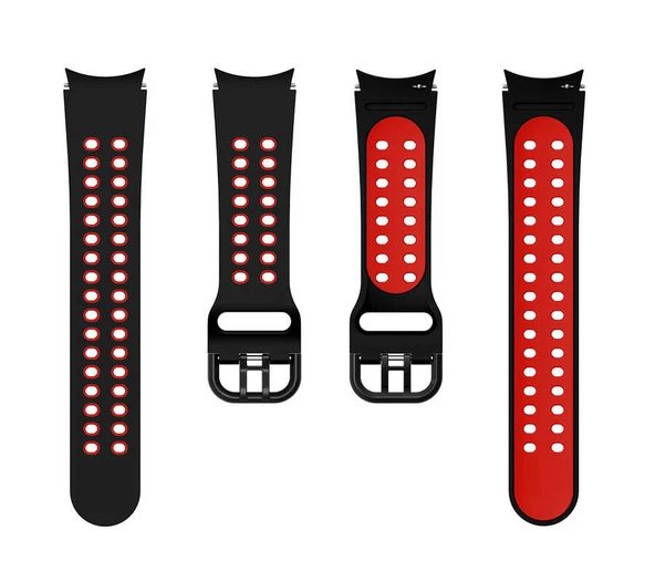 Samsung Watch 4 Classic 42mm - Kordon Silikon Kordon KRD-02 - Resim 7