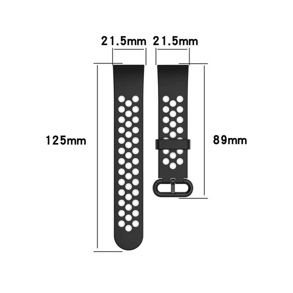 Xiaomi Redmi Watch 2 Lite - Kordon Silikon Kordon KRD-02 - 4