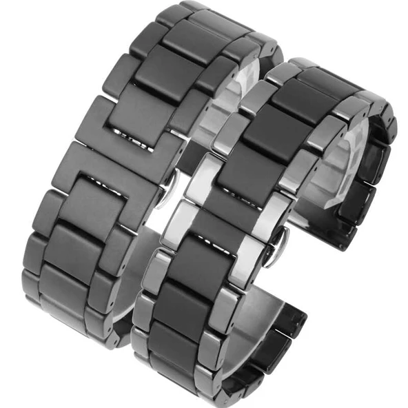 Huawei Watch GT3 42mm - Kordon Mat Seramik Metal Kordon - 2