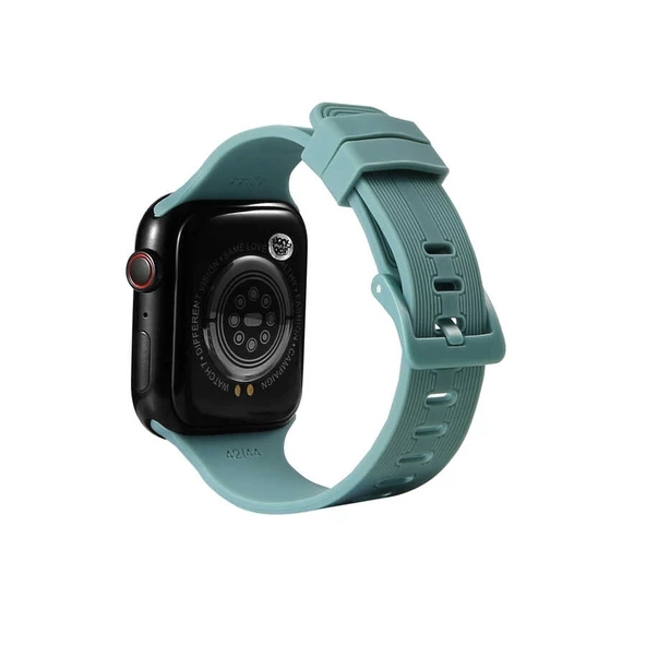 Apple Watch Ultra 49mm - Kordon Silikon Strap Kayış KRD-23