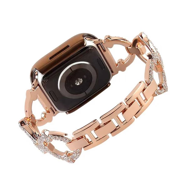 Apple Watch 44mm - Kordon Metal Kordon KRD-57 - 3