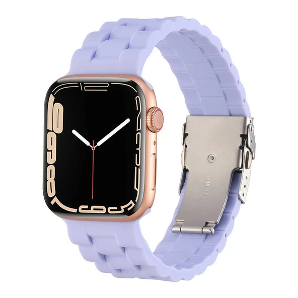 Apple Watch 40mm - Kordon Silikon Kordon KRD-72 - 4