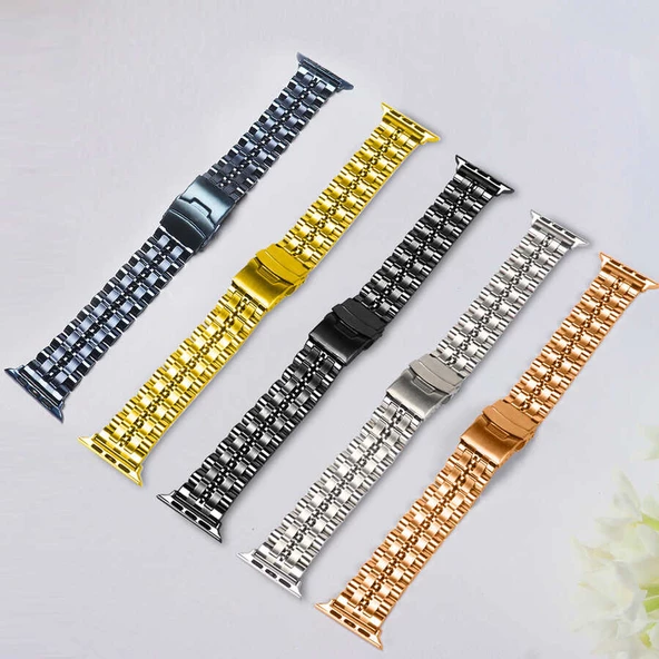 Apple Watch 38mm - Kordon Metal Kordon KRD-54 - 8