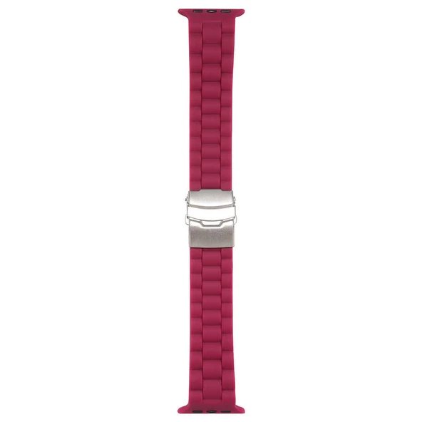 Apple Watch 7 45mm - Kordon Silikon Kordon KRD-72 - 5