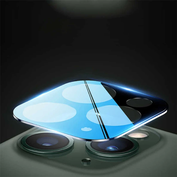 Apple iPhone 11 Pro - Metal Kamera Koruyucu CP-02 - 4