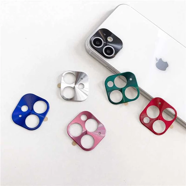 Apple iPhone 11 - Metal Kamera Koruyucu - 4