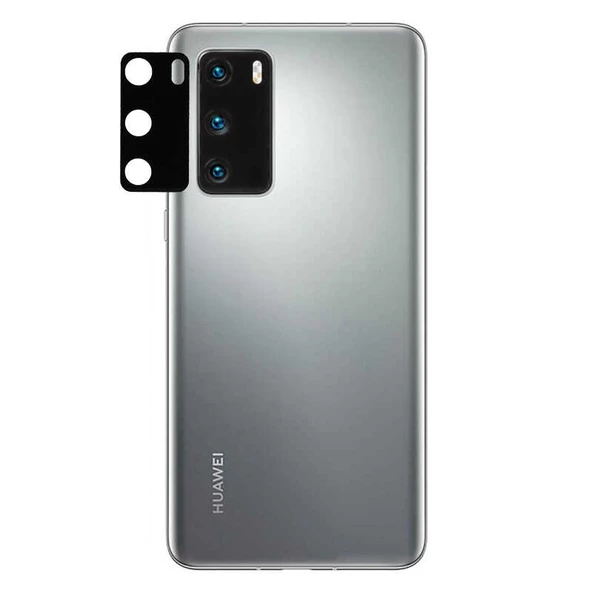 Huawei P40 - Kamera Lens Koruyucu Cam Koruma - 2