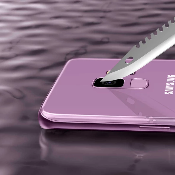 Samsung Galaxy S9 - Kamera Lens Koruyucu Cam Koruma - Resim 6