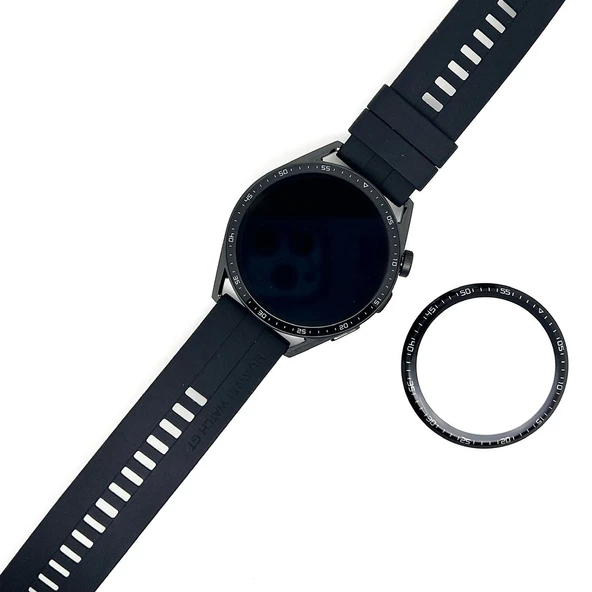 Huawei Watch GT3 46mm - Ekran Koruyucu PMMA Pet Saat Ekran Koruyucu