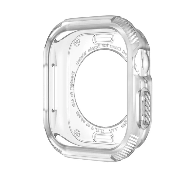 Apple Watch 10 46mm - Kasa Koruyucu Silikon TPU Watch Gard 17 - 3