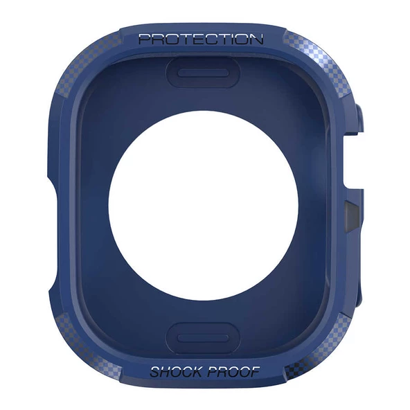 Apple Watch Ultra 49mm - Kasa Koruyucu Silikon TPU Watch Gard 17 - 5