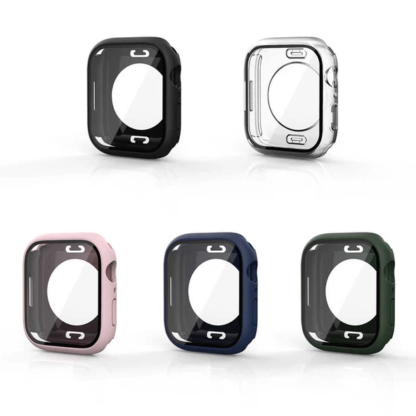 Apple Watch 7 41mm - Kasa ve Ekran Koruyucu Watch Gard 12 - Resim 2