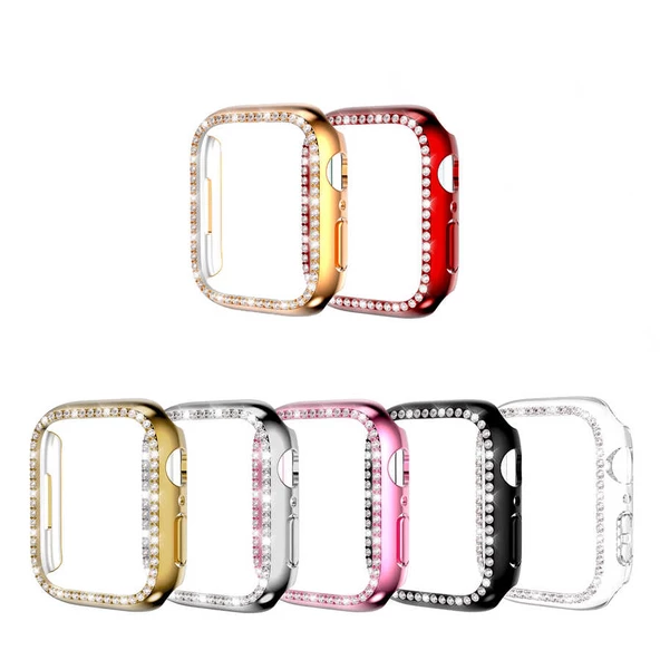 Apple Watch 44mm - Kasa ve Ekran Koruyucu Watch Gard 05 Sert PC Koruyucu - 2