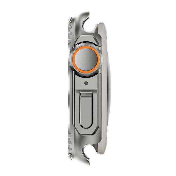 Apple Watch 7 45mm to Apple Watch Ultra 49mm Kasa Dönüştürücü Watch Gard 33 - Resim 8