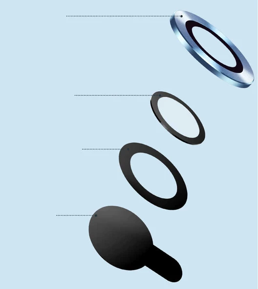 Apple iPhone 13 Pro - Kamera Lens Koruyucu CL-04 - Resim 2