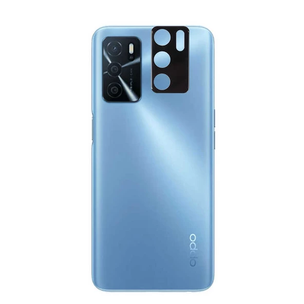 Oppo A16 - Kamera Lens Koruyucu 3D Kamera Camı