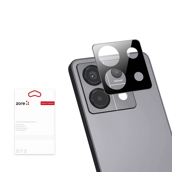 Xiaomi Redmi Note 13 Pro 5G - Kamera Koruyucu 3D Kamera Camı - 2