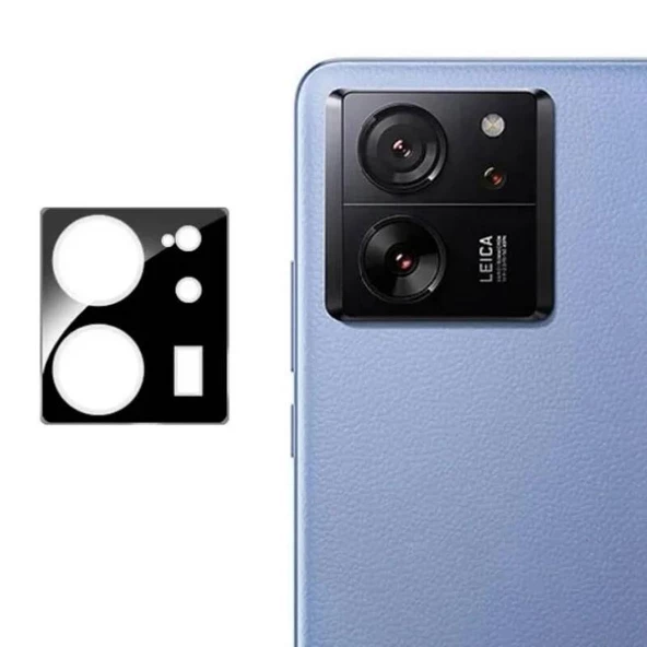 Xiaomi Mi 13T Pro - Kamera Lens Koruyucu 3D Kamera Camı