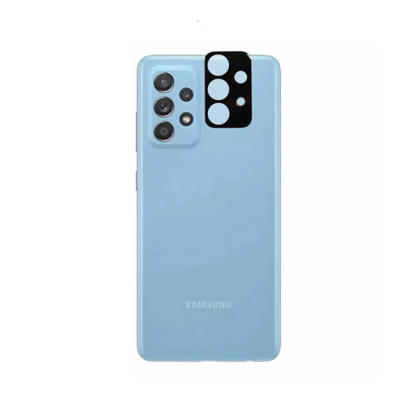 Samsung Galaxy A52 - Kamera Lens Koruyucu 3D Kamera Camı