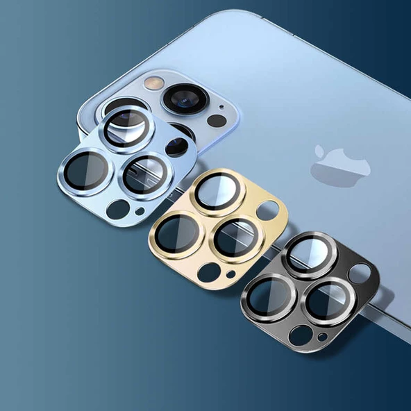 Apple iPhone 13 Pro Max - Kamera Lens Koruyucu CL-03 - 8