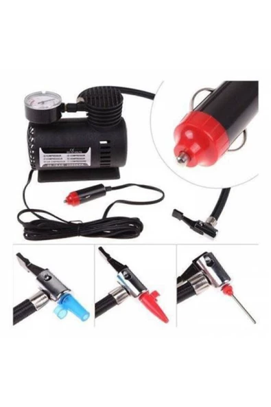 Niken Mini Oto Araç Hava Kompresörü 12v - Resim 2