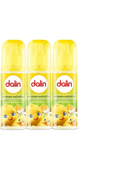 Dalin Bebek Kolonyası Orman Esintisi 150 ml x 3 Adet