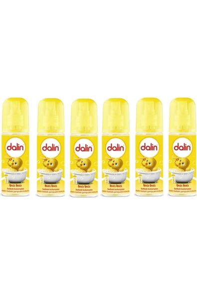 Dalin Bıcı Bıcı Kokusu Bebek Kolonyası 6 x 150 ML