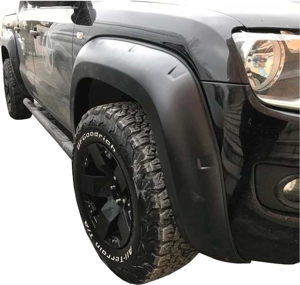 VW Amarok 2016+ Adblue Çamurluk Dodik Seti Mat Siyah 4 Parça - 2
