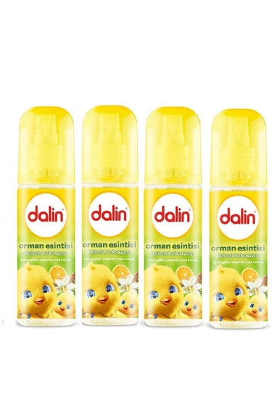 Dalin Bebek Kolonyası Orman Esintisi 150 ml x 4 Adet - 2