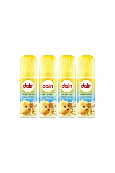 Dalin Bebek Kolonyası 150 ML Deniz Esintisi 4'lü Set