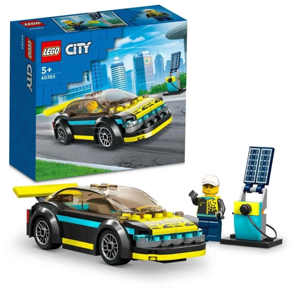 LEGO City Elektrikli Spor Araba 60383 - 8